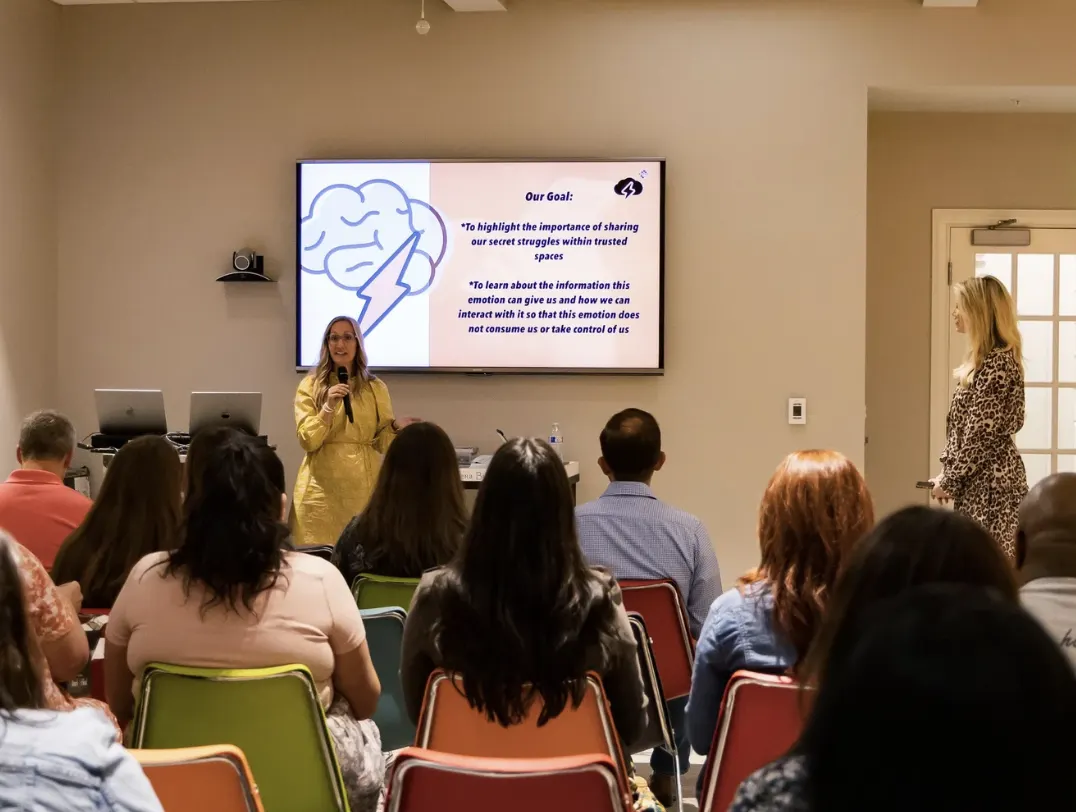 Presenter speaking at a Wired Experience